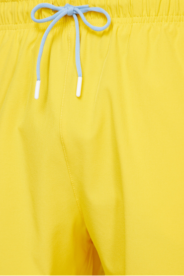 Мужские желтые плавательные шорты - 3