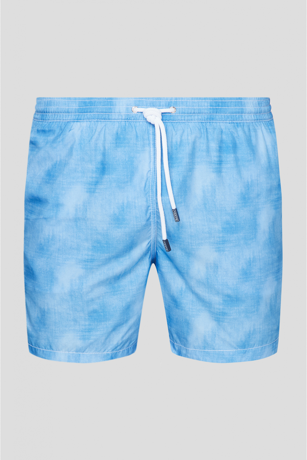 Мужские голубые плавательные шорты - 1
