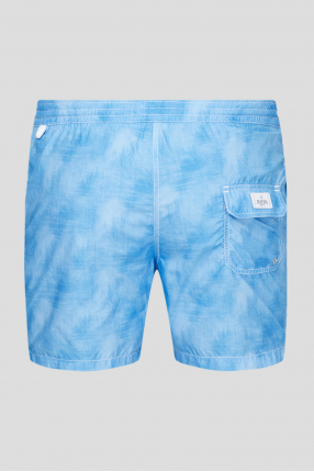 Чоловічі блакитні плавальні шорти 1