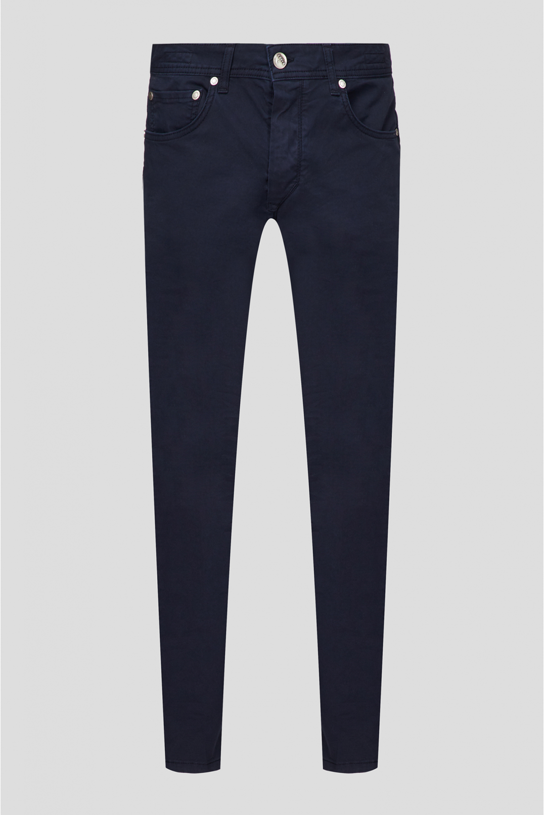 Мужские темно-синие брюки - 1
