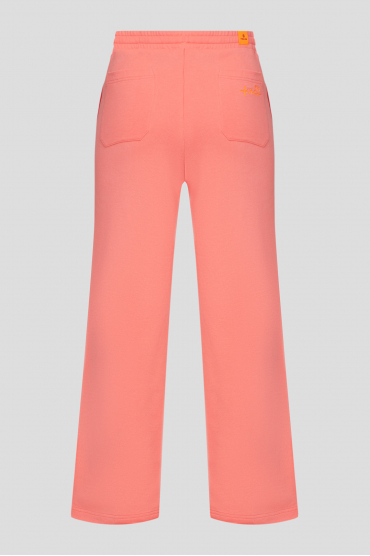 Жіночі рожеві спортивні штани - 2