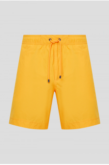 Мужские желтые плавательные шорты