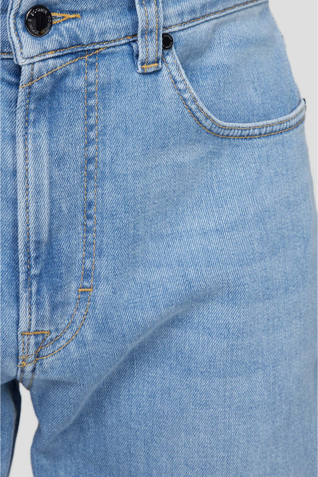 Мужские голубые джинсы - 3