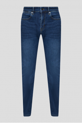 Чоловічі темно-сині джинси
