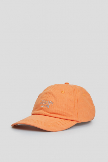 Мужская оранжевая кепка - 2