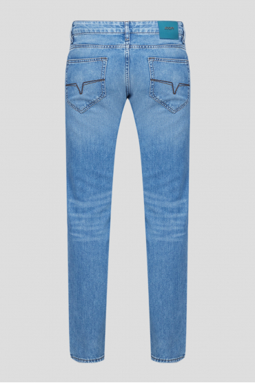 Чоловічі блакитні джинси - 2