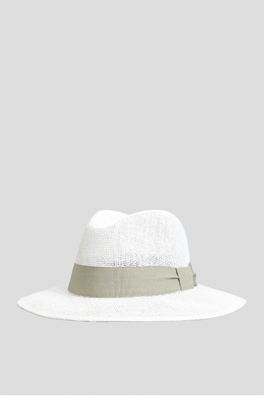 Мужская белая шляпа - 2