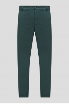 Чоловічі зелені брюки