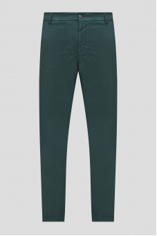 Чоловічі зелені брюки