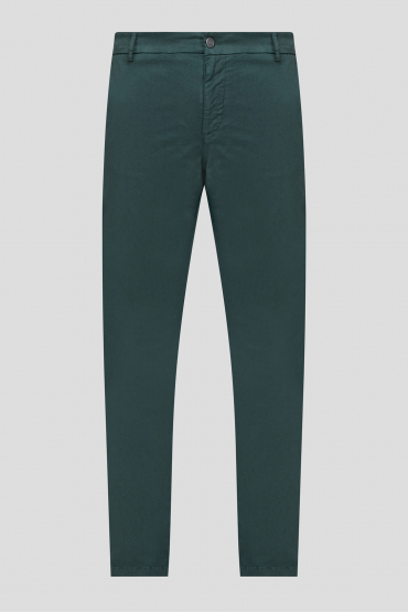 Мужские зеленые брюки - 1