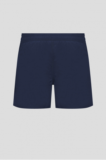 Мужские темно-синие плавательные шорты - 2