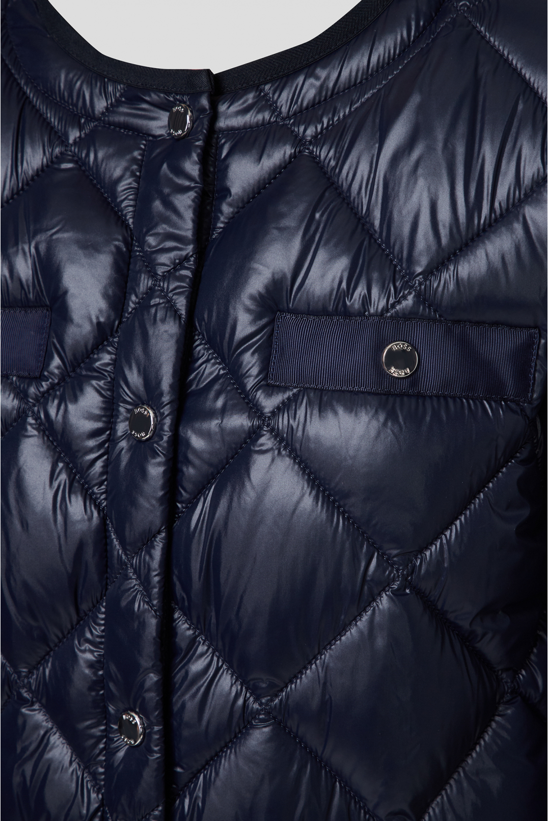 Женская темно-синяя куртка - 4
