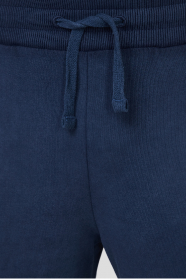 Мужские темно-синие шорты - 3