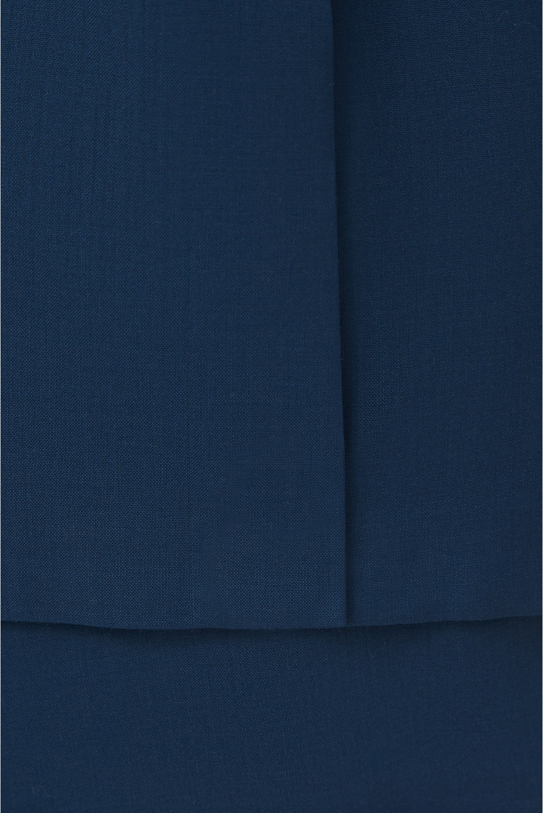 Чоловічий синій вовняний костюм (піджак, брюки) - 4