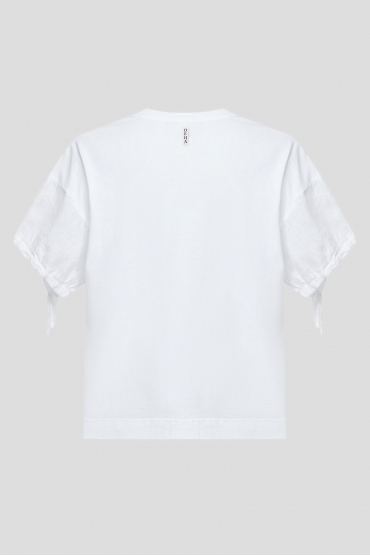 Жіноча біла футболка - 2