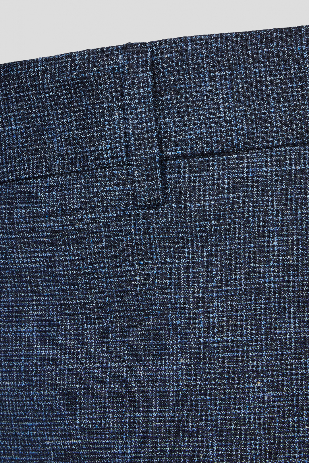 Мужской темно-синий костюм (блейзер, брюки) - 4