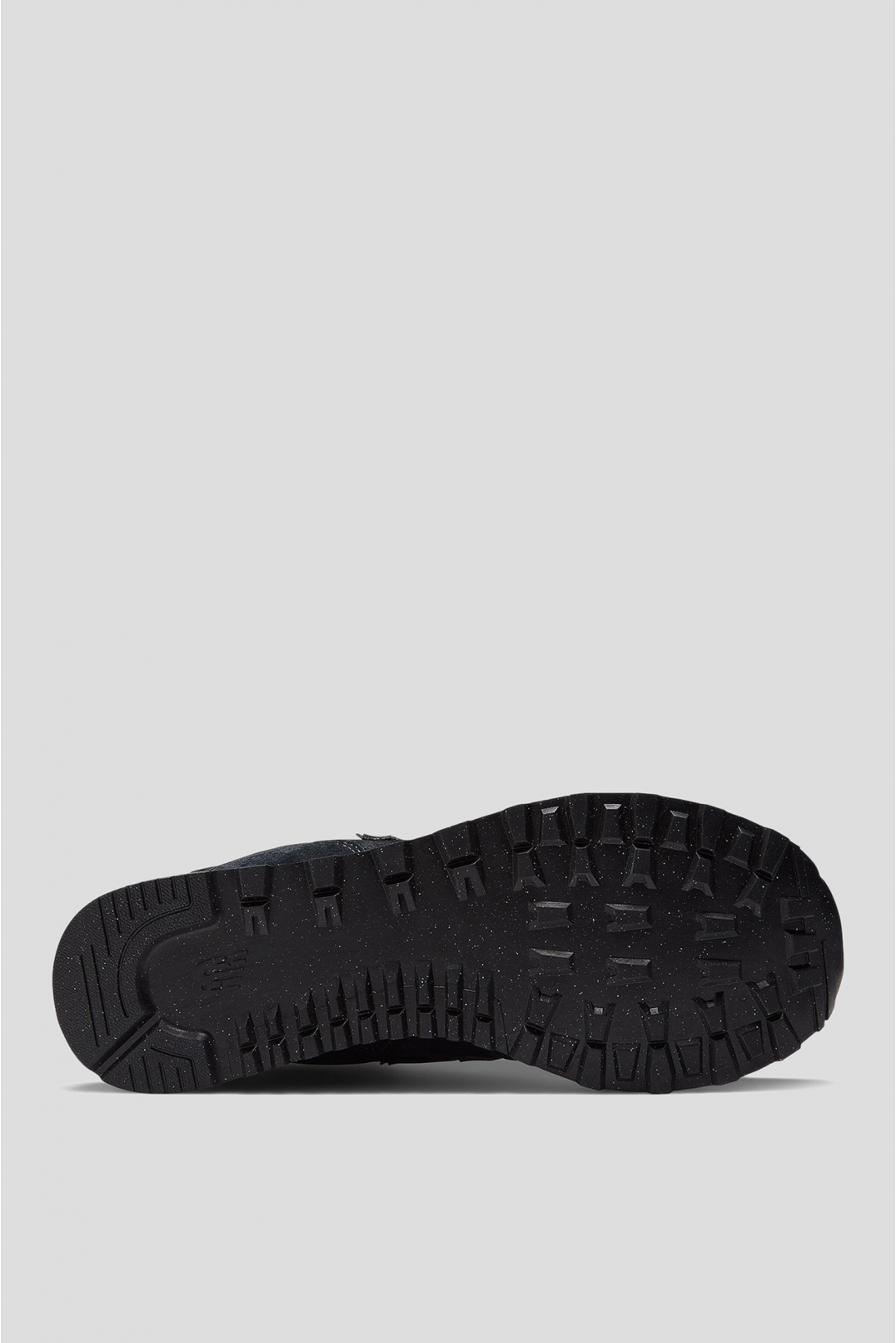 Мужские черные замшевые кроссовки 574 - 5