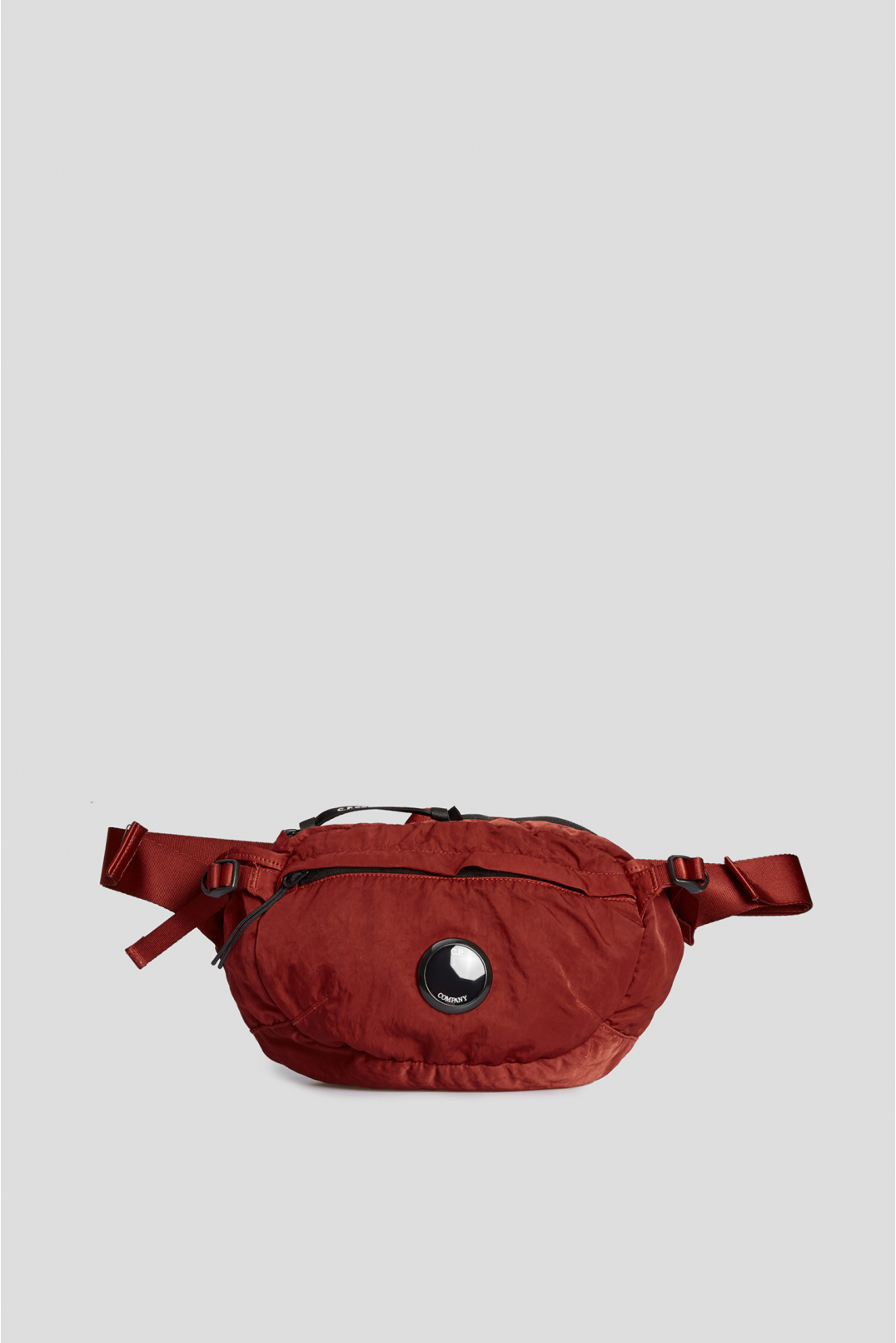 Мужская красная поясная сумка - 1