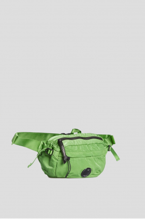 Мужская зеленая поясная сумка 1