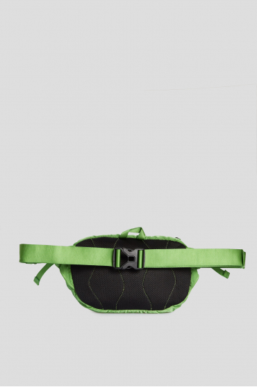 Мужская зеленая поясная сумка - 3