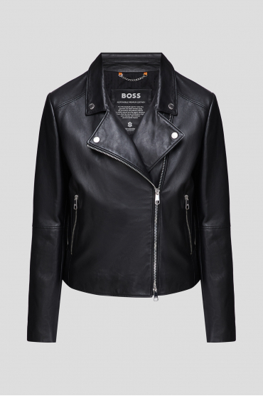 Черная кожаная куртка: стильный элемент гардероба для каждой женщины