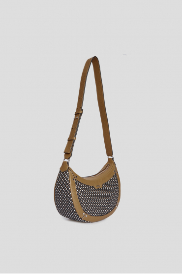 Женская кожаная сумка с узором - 2