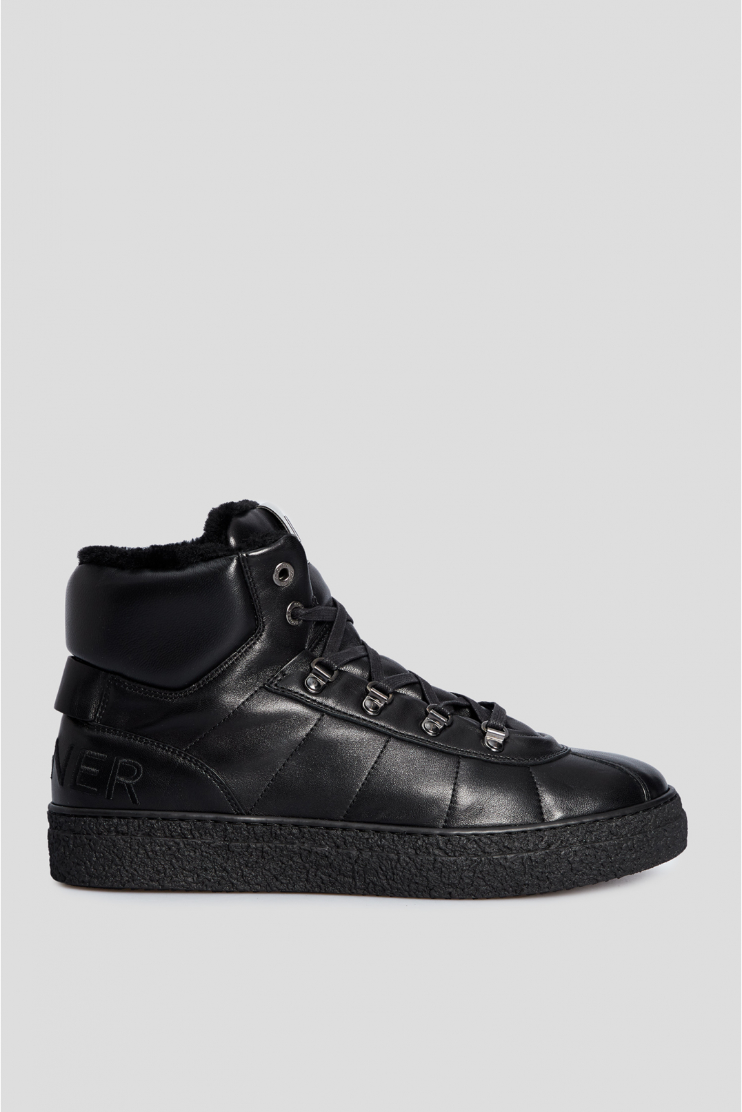 Чоловічі чорні шкіряні черевики - 1