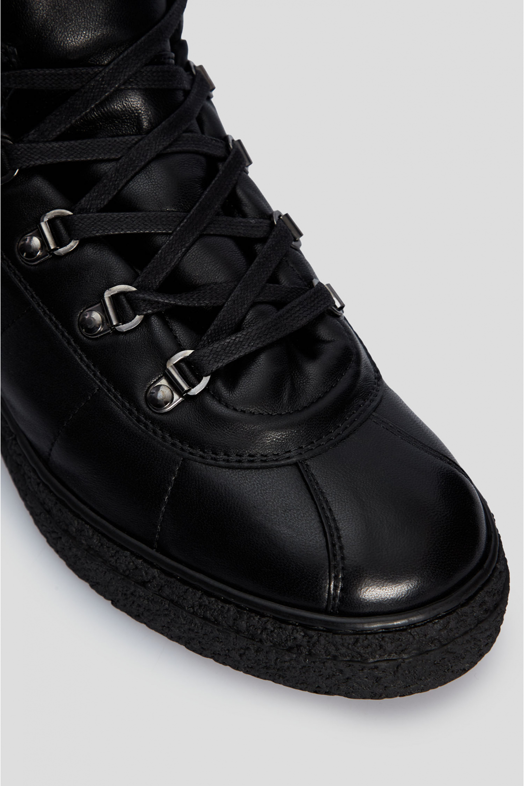 Чоловічі чорні шкіряні черевики - 4