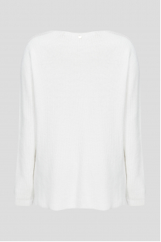 Жіночий білий пуловер 1