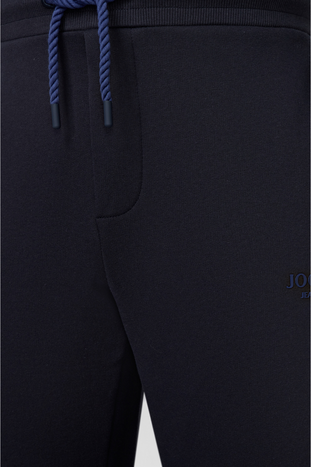 Чоловічий темно-синій спортивний костюм (худі, штани) - 3