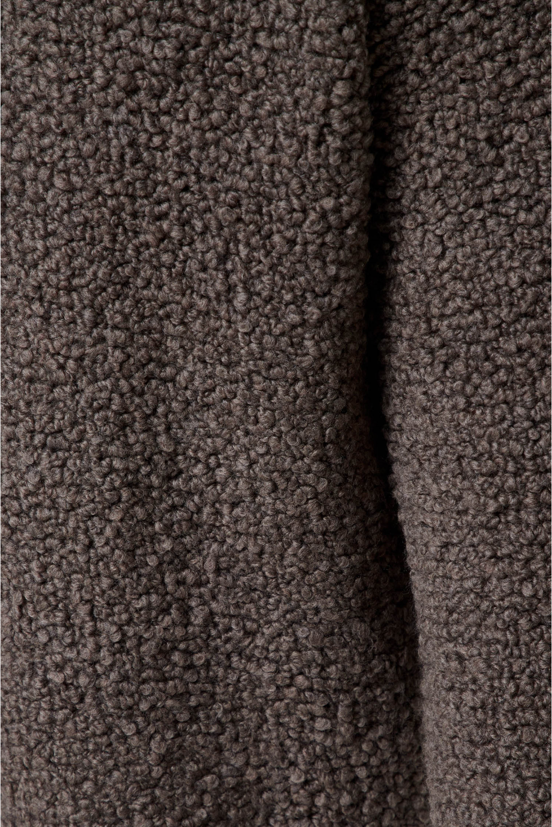 Жіночий коричневий вовняний светр - 4