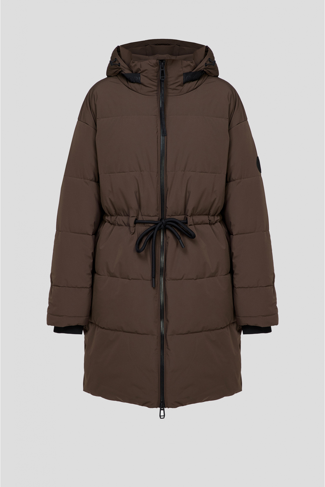Женская коричневая куртка - 1