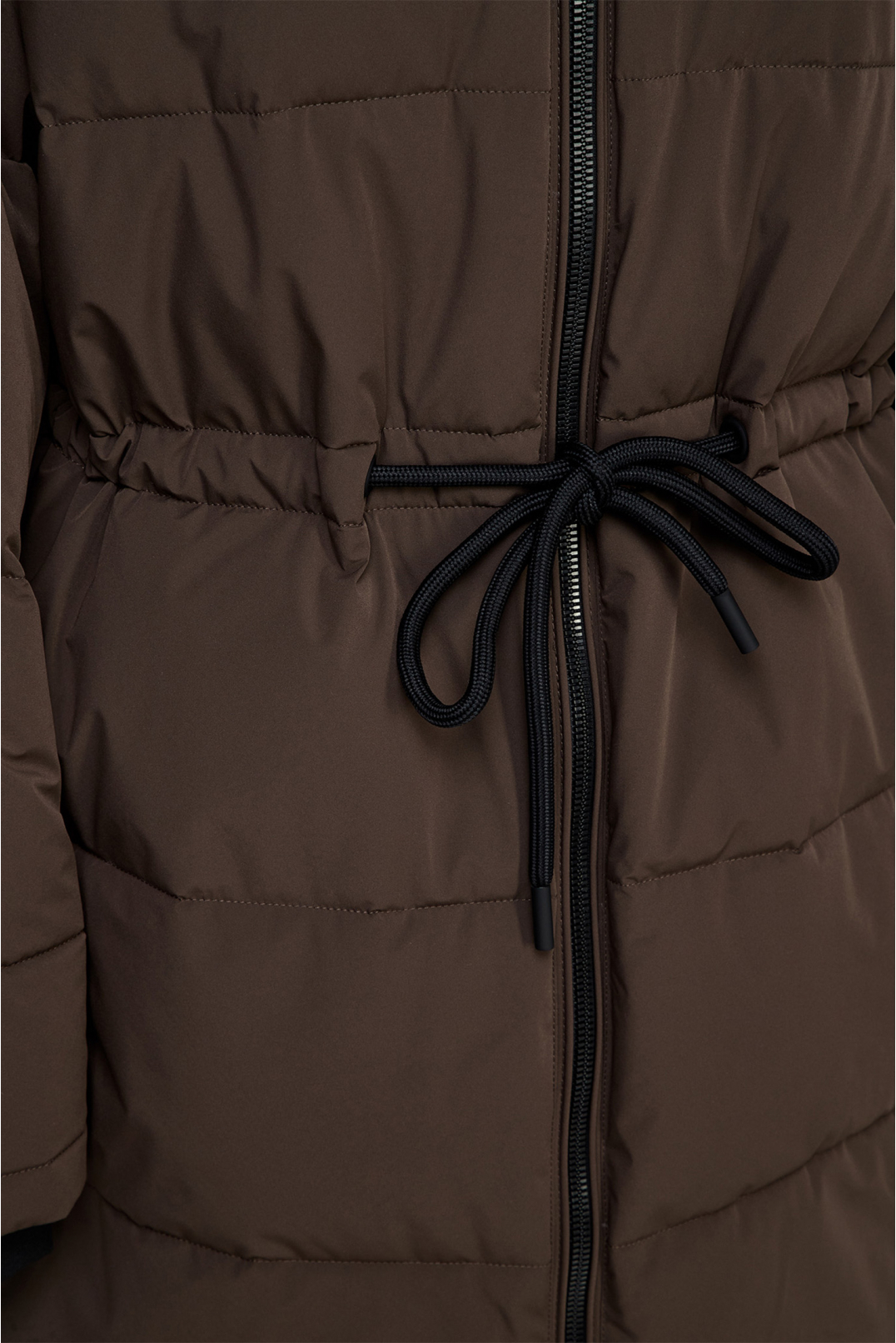 Жіноча коричнева куртка - 3