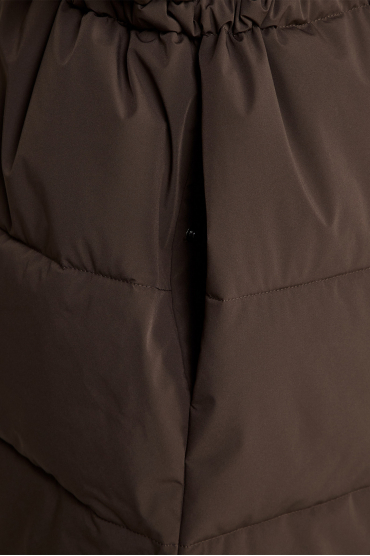 Женская коричневая куртка - 4