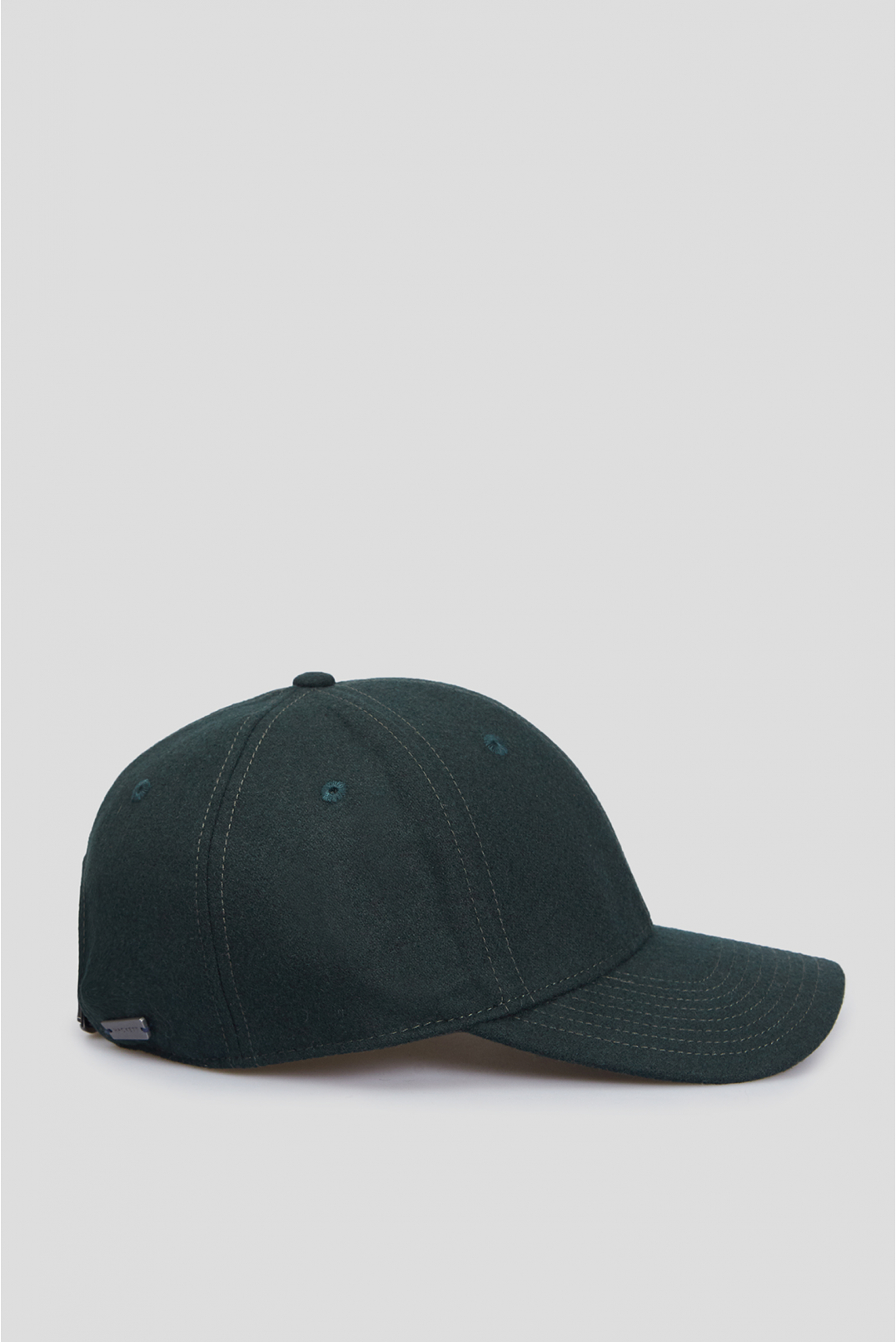 Чоловіча зелена вовняна кепка - 3