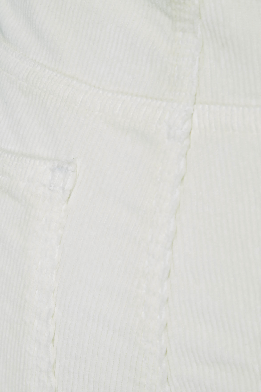 Женские белые вельветовые брюки - 4