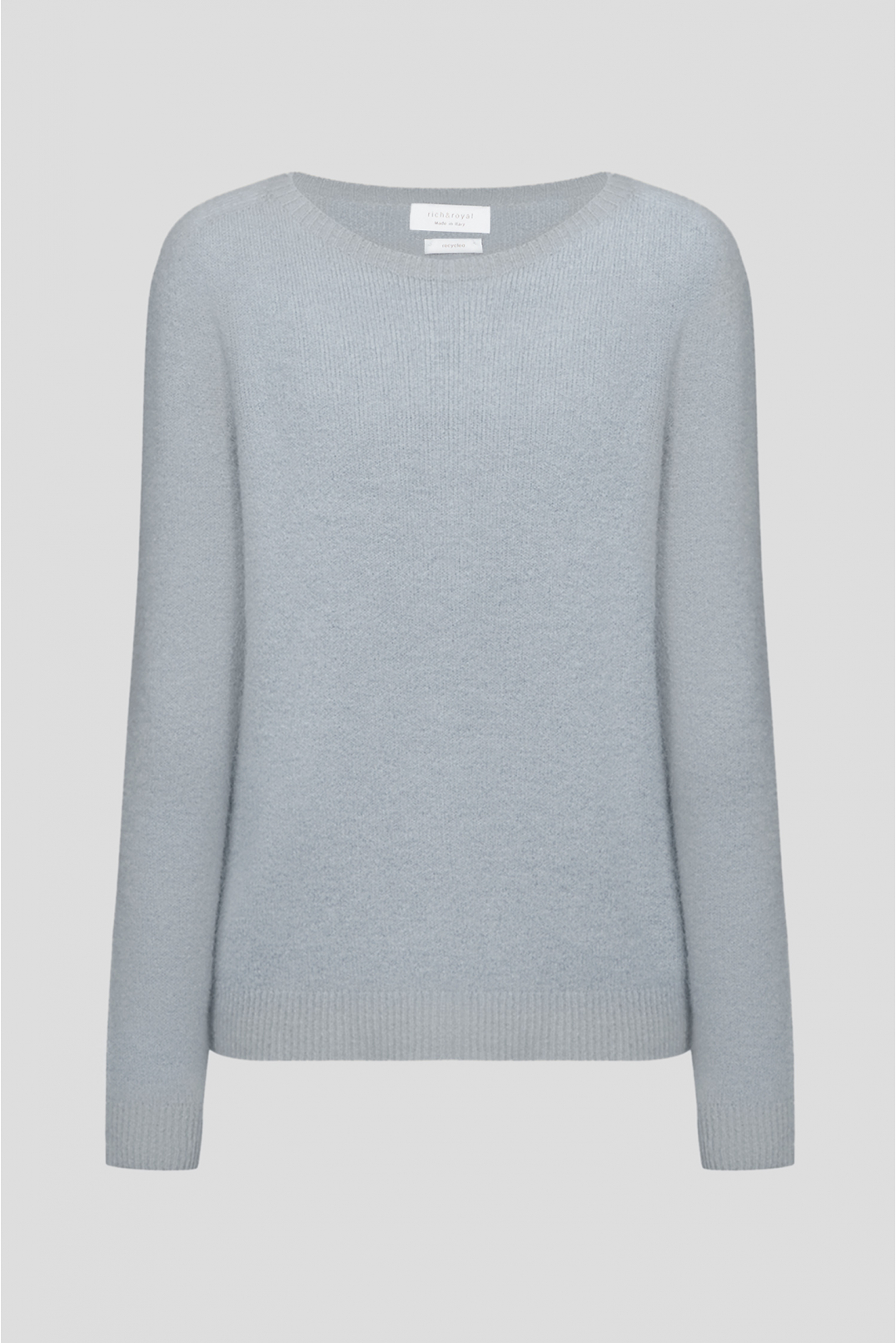 Женский серый свитер - 1