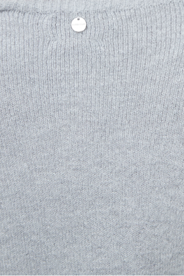 Женский серый свитер - 3