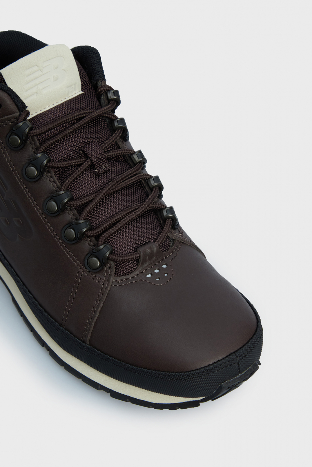 Мужские коричневые кожаные ботинки 754 - 3