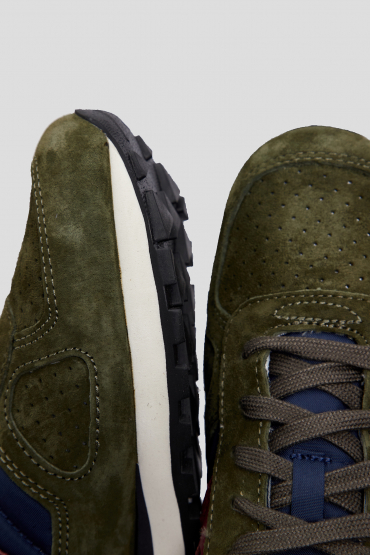 Чоловічі зелені замшеві кросівки SHADOW ORIGINAL - 5