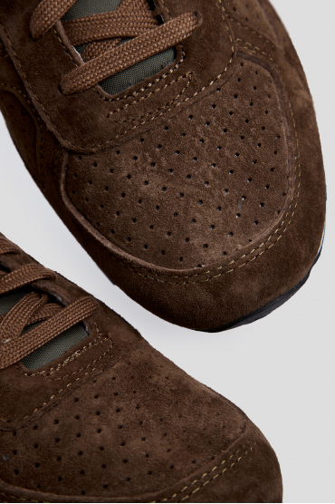 Чоловічі коричневі замшеві кросівки SHADOW ORIGINAL - 5