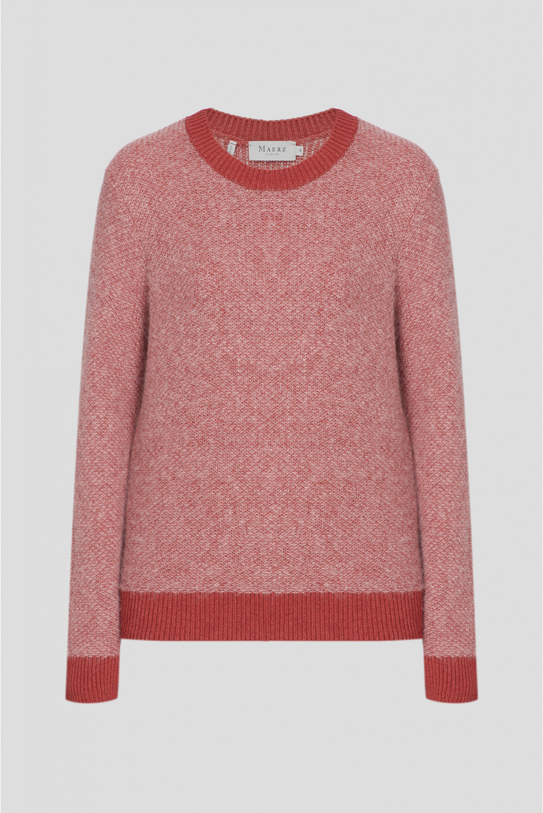Женский розовый свитер - 1
