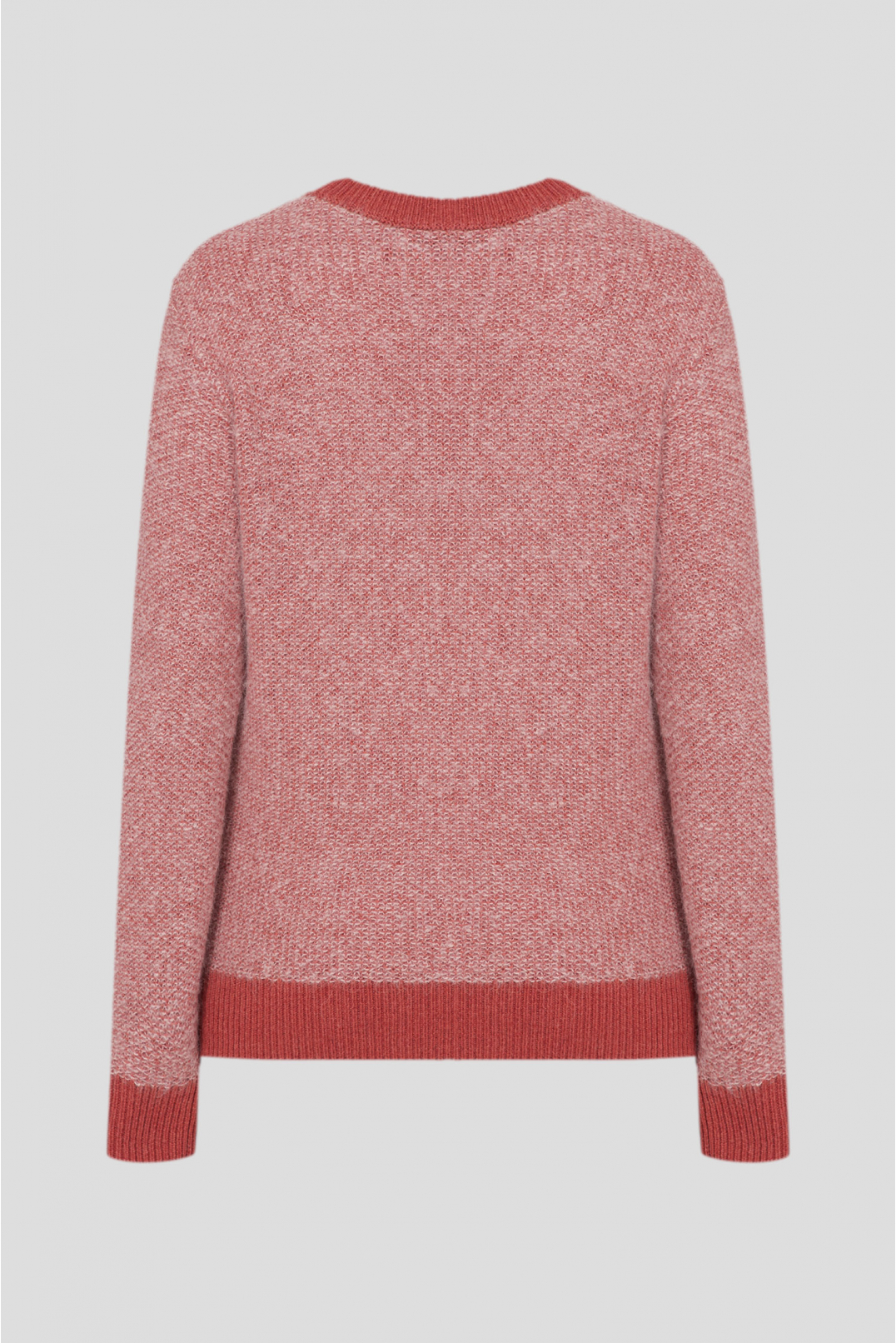 Женский розовый свитер - 2
