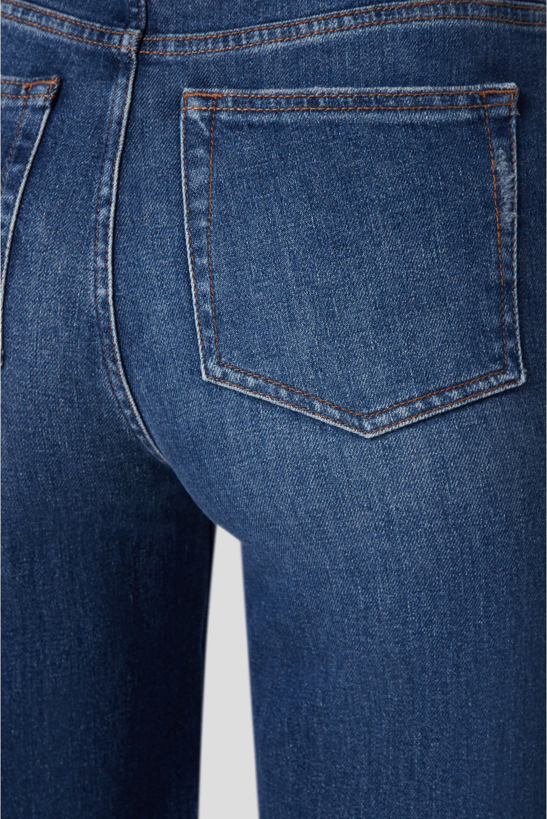 Женские синие джинсы - 4