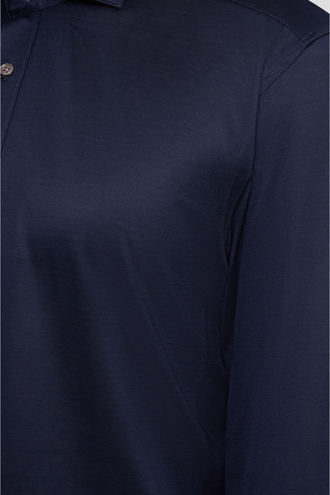 Мужская темно-синяя рубашка - 4