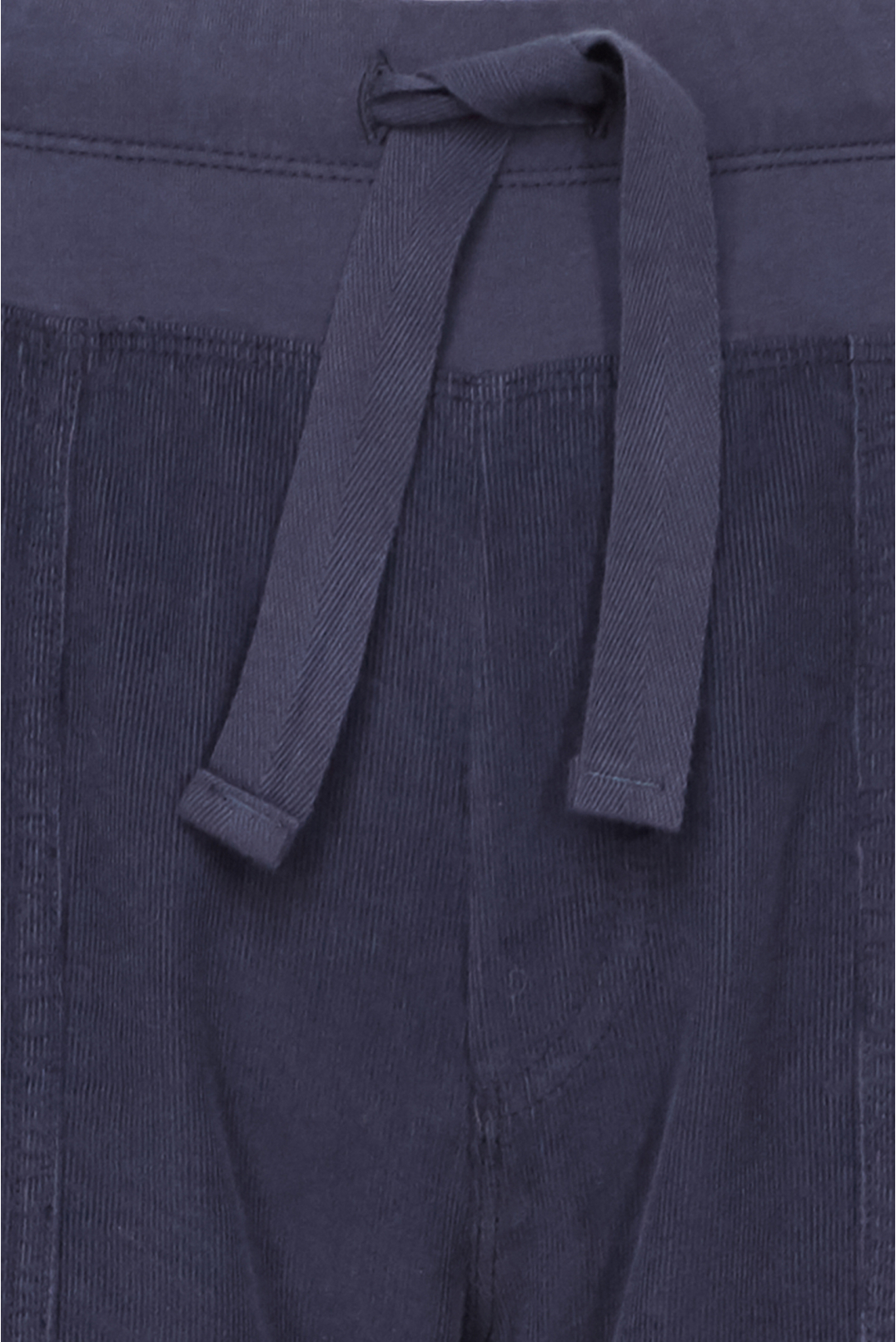 Женские темно-синие вельветовые брюки - 4