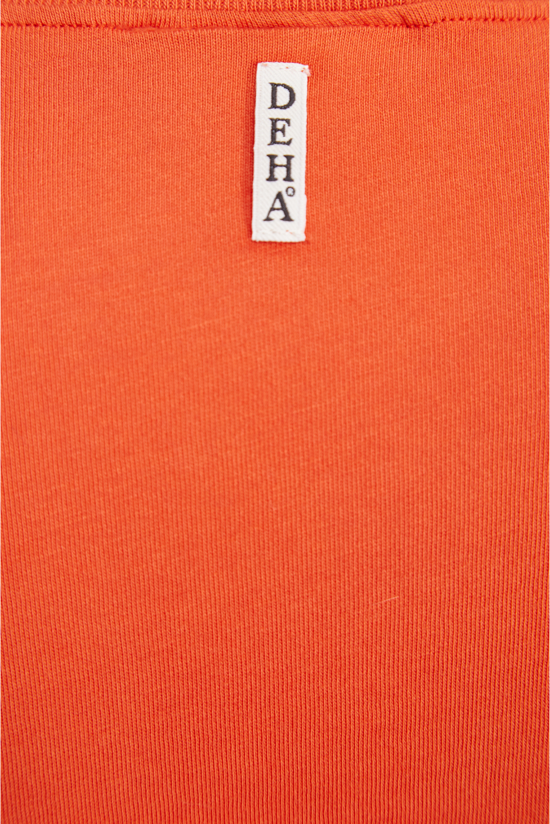 Женская оранжевая футболка - 4