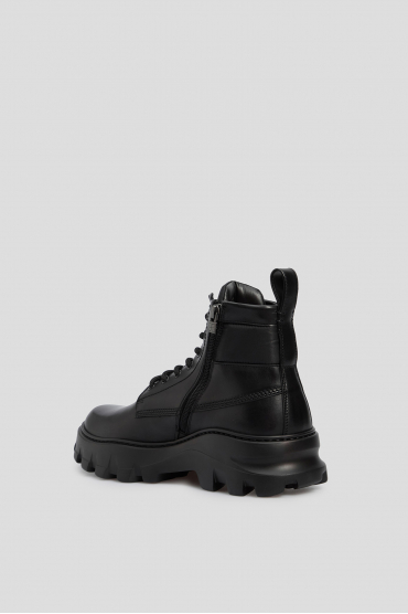 Чоловічі чорні шкіряні черевики - 3