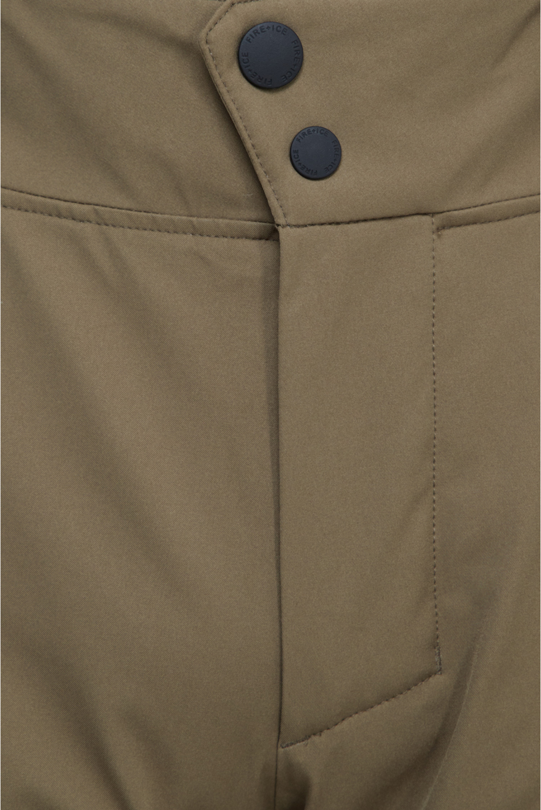 Чоловічі оливкові лижні штани - 4