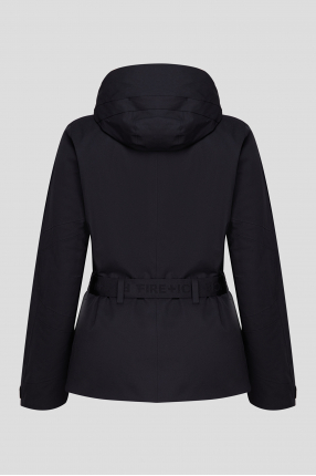 Женская черная лыжная куртка 1